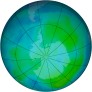Antarctic Ozone 2012-01-22